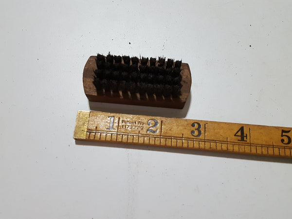 Tiny 2 x 3/4" Vintage Stiff Bristle Brush 33702