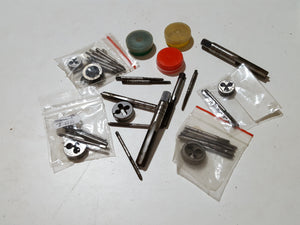 Mixed Bundle of Small Taps & Dies 33691