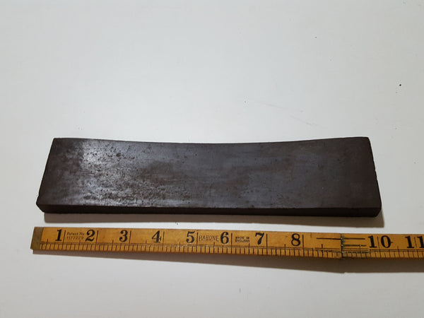 Very Nice Large 10 x 2 1/2" Vintage Sharpening Stone in Wooden Block 33790