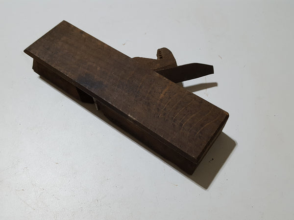 8 3/4" Unusual Vintage Skewed Wooden Moulding Plane 33797