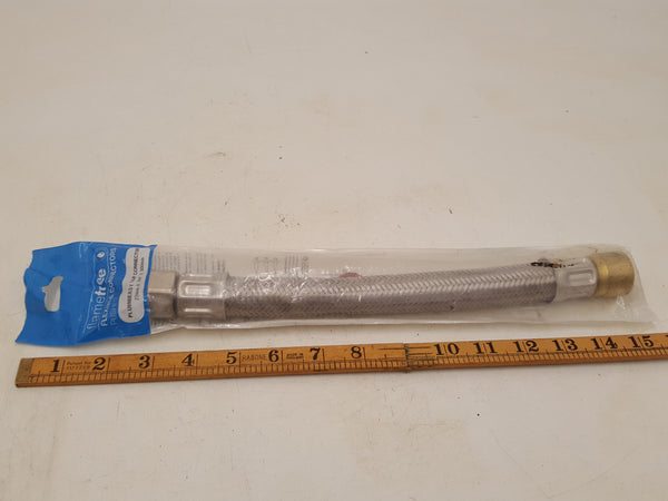 Plumbeasy Tap Connector 22mm x 3/4" x 300mm 34338