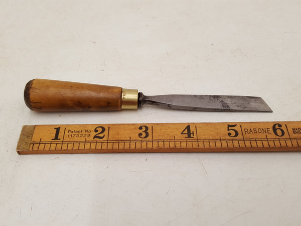 1/2" Vintage C Hill Skewed Double Bevel Chisel 34259