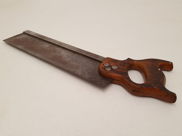 14" Vintage Steel Back Saw w 11 TPI 34458