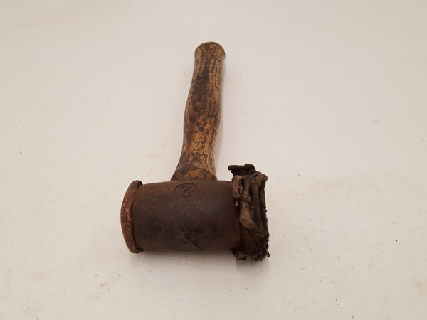 2lb Vintage Copper & Rawhide Mallet 34487