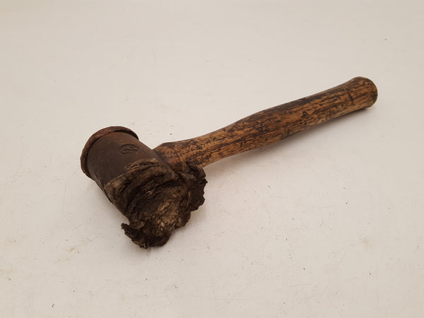 2lb Vintage Copper & Rawhide Mallet 34487