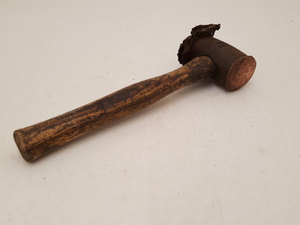 2lb Vintage Copper & Rawhide Mallet 34487