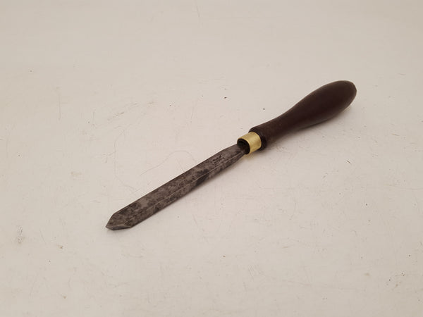 Lovely Vintage J Buck Ornamental Wood Parting Tool Damaged Handle 34779