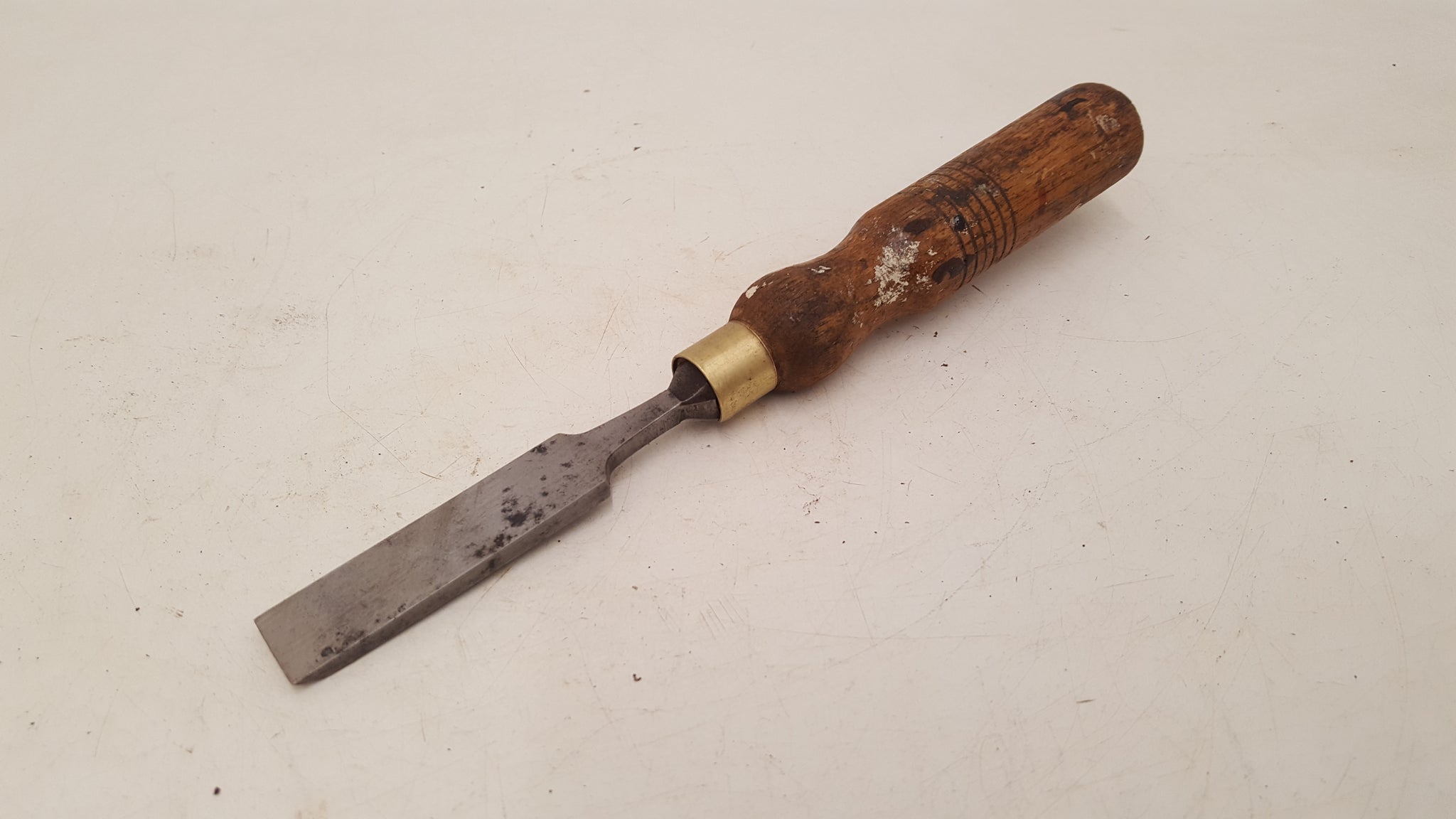 3/4" Vintage Broad Arrow Firmer Chisel w Chipped Ferrule 35078