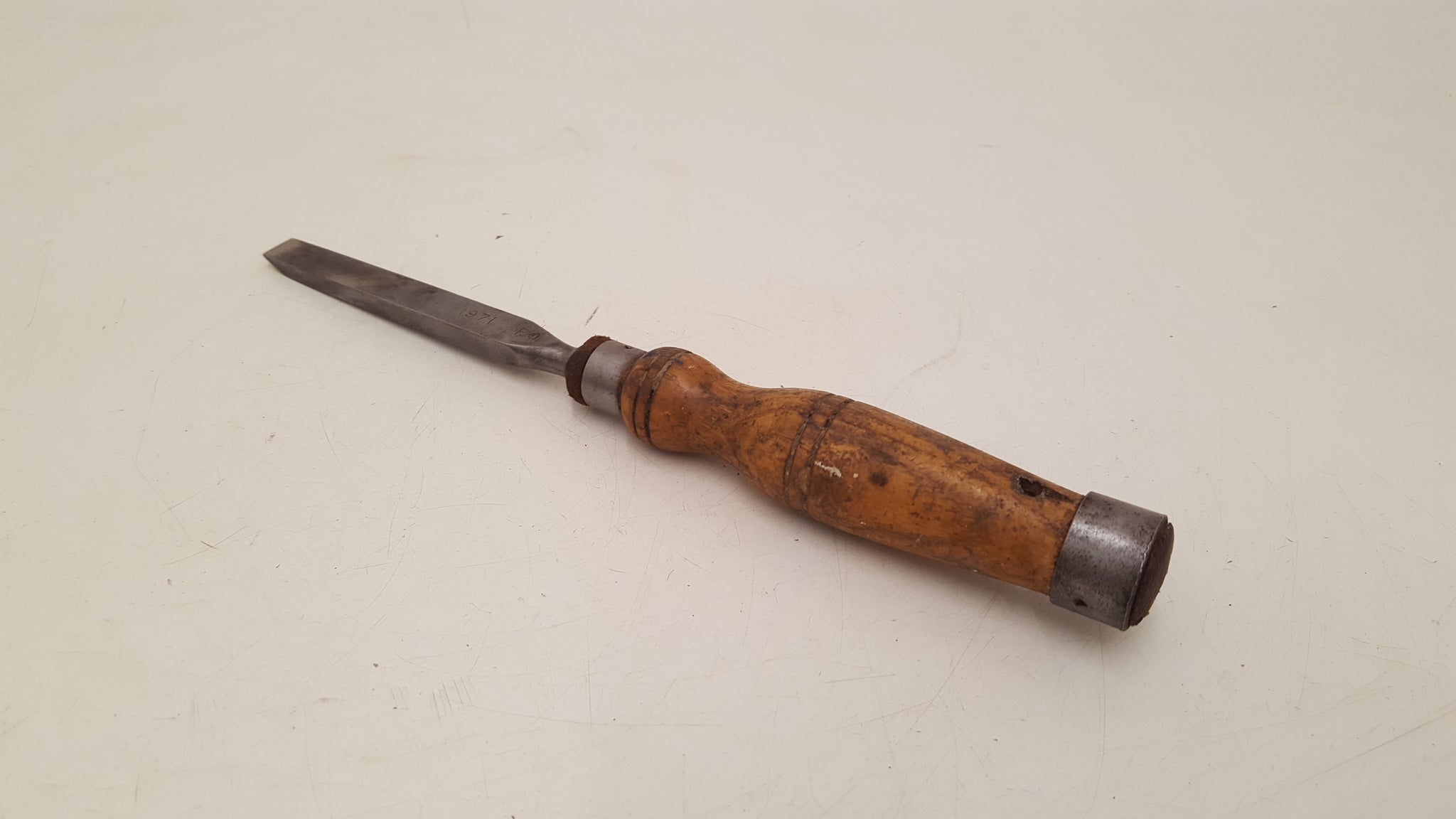 1/2" Vintage A Hildick Double Ferrule Chisel 35102