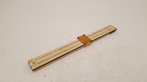 Vintage ICS London Sliding Rule in Cardboard Box 35231