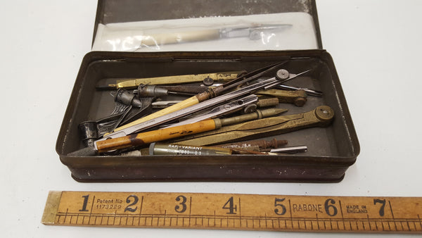 Mixed Job Lot of Vintage Drawing Tools 35404