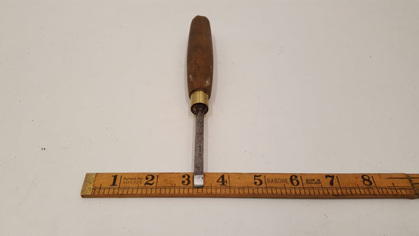 1/4" Vintage Chisel w Brass Ferrule 34423