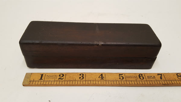 6" x 1 1/2" Carborundum Sharpening Stone in Wooden Box 35431