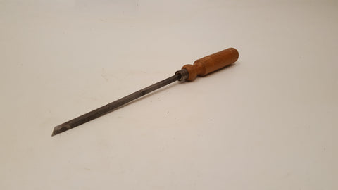 13" x 1/4" Vintage Ornamental Woodturning Tool 35981