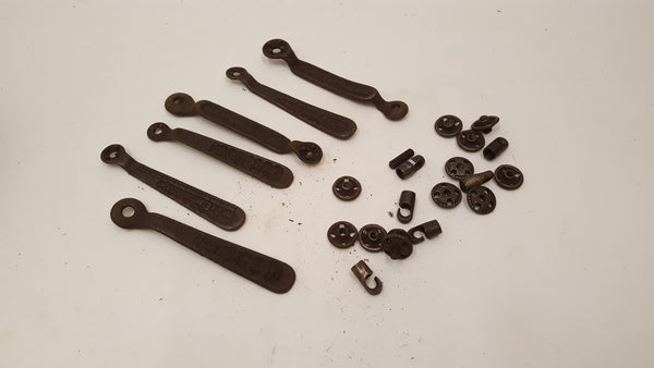 Mixed Set of Button Plate Spanners & Accessories 36193