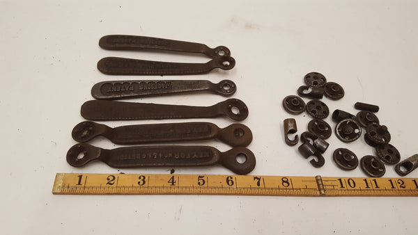 Mixed Set of Button Plate Spanners & Accessories 36193