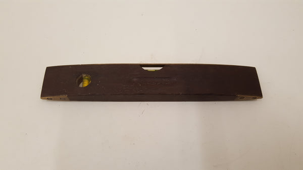 9" Vintage Brass & Wood Combination Spirit Level 36147