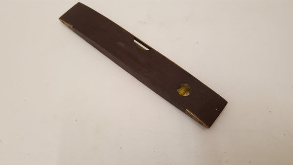 9" Vintage Brass & Wood Combination Spirit Level 36147