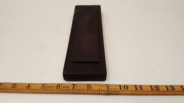 8" x 2" x 3/8" Oil Stone in Wooden Box 35814