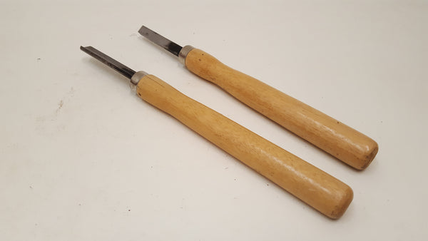 Nice Pair of Woodturning Tools 1/2" Skewed & 1/2" Gouge 36288