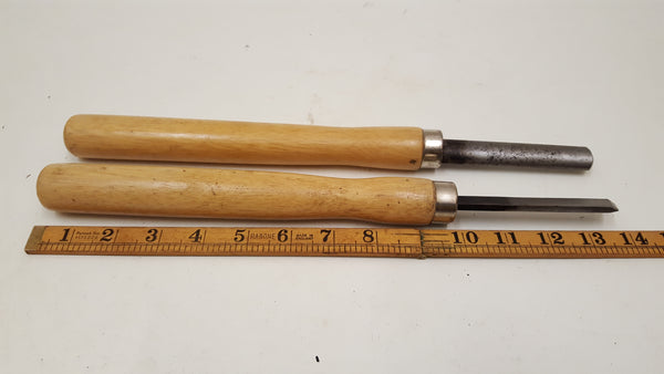 Nice Pair of Woodturning Tools 1/2" Skewed & 1/2" Gouge 36288