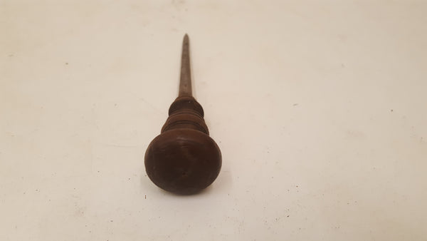 Very Nice 3 1/2" Vintage Drawbore Pin w Palm Handle 36464