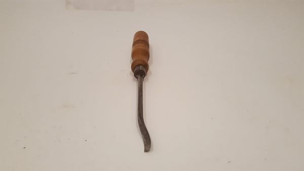 3/8" Vintage SJ Addis Spoon Gouge w #28 Sweep 36558