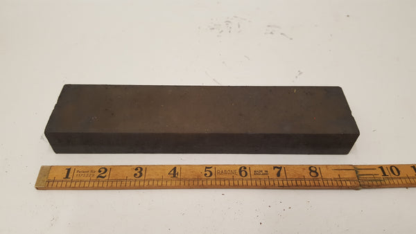 9" x 2" x 1" Vintage Sharpening Stone in Wooden Box 36786