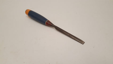 3/8" Vintage Bevelled Chisel w Blue Plastic Handle 36860
