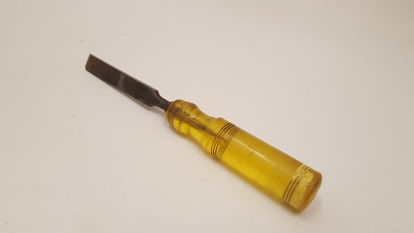 1/2" Vintage Stormont Chisel w Plastic Handle 36845