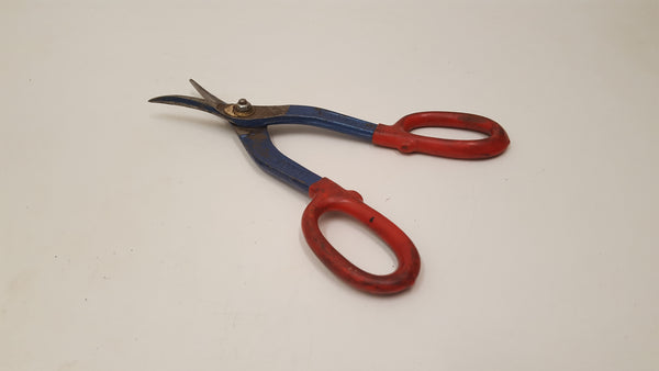 10" Vintage Tin Snips w Insulated Grips 36946