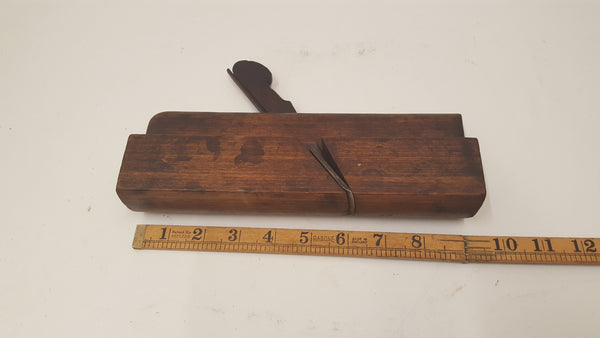 Lovely 9 3/8" EARLY Vintage Porter #18 Round Moulding Plane c 1814 - 40 36979
