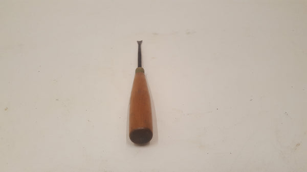 5/16" Vintage Fishtail Gouge w #5 Sweep 36975