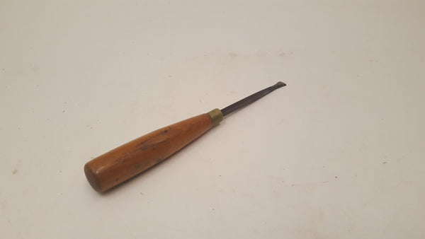 5/16" Vintage Fishtail Gouge w #5 Sweep 36975