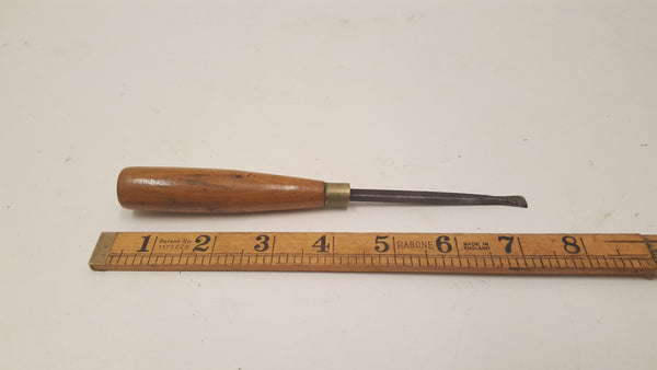 5/16" Vintage Fishtail Gouge w #5 Sweep 36975