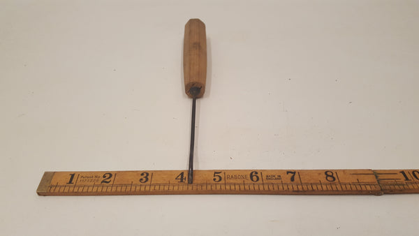 c 1/8" Vintage H Taylor Spoon Gouge w #6 Sweep 37139