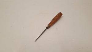 c 1/8" Vintage Double Bevel Skew Chisel 37179