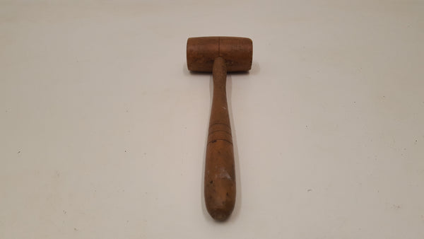 Tiny 9 1/2" Vintage Wooden Mallet 37262