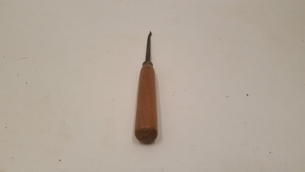 Herring Bros 1/8" Vintage Spoon Gouge w #24 Sweep 37308