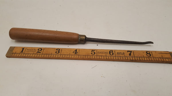 Herring Bros 1/8" Vintage Spoon Gouge w #24 Sweep 37308