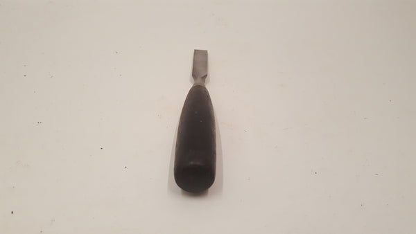 5/8" Vintage Stanley Bevelled Chisel w Plastic Handle 37399