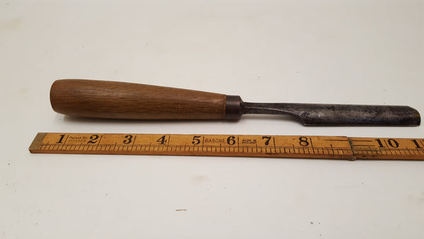 Large 7/8" Vintage W Gilpin Gouge w #7 Sweep 37490