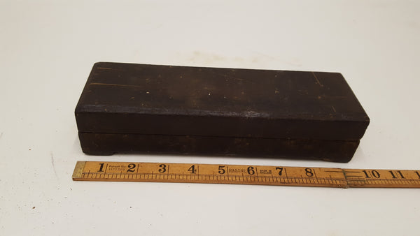 Nice 8" x 2" x 1" Combination Sharpening Stone in Wooden Box 37649