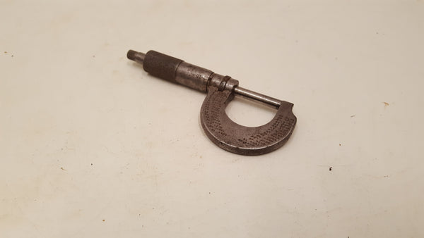 Vintage LS Starrett No 250 Micrometer in Case 37907