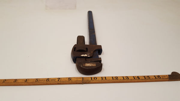 Large Vintage Record No 18 Stilson Pipe Wrench 38071