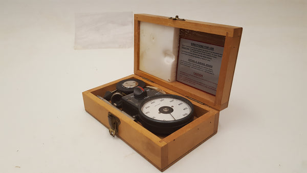 Vintage Smiths Venture ATH4 Hand Held Analogue Tachometer in Box 38144