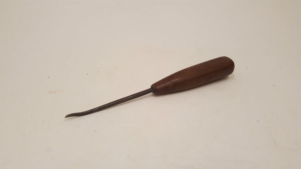 Delicate c 1/32" Vintage Herring Bros Spoon Gouge 38125