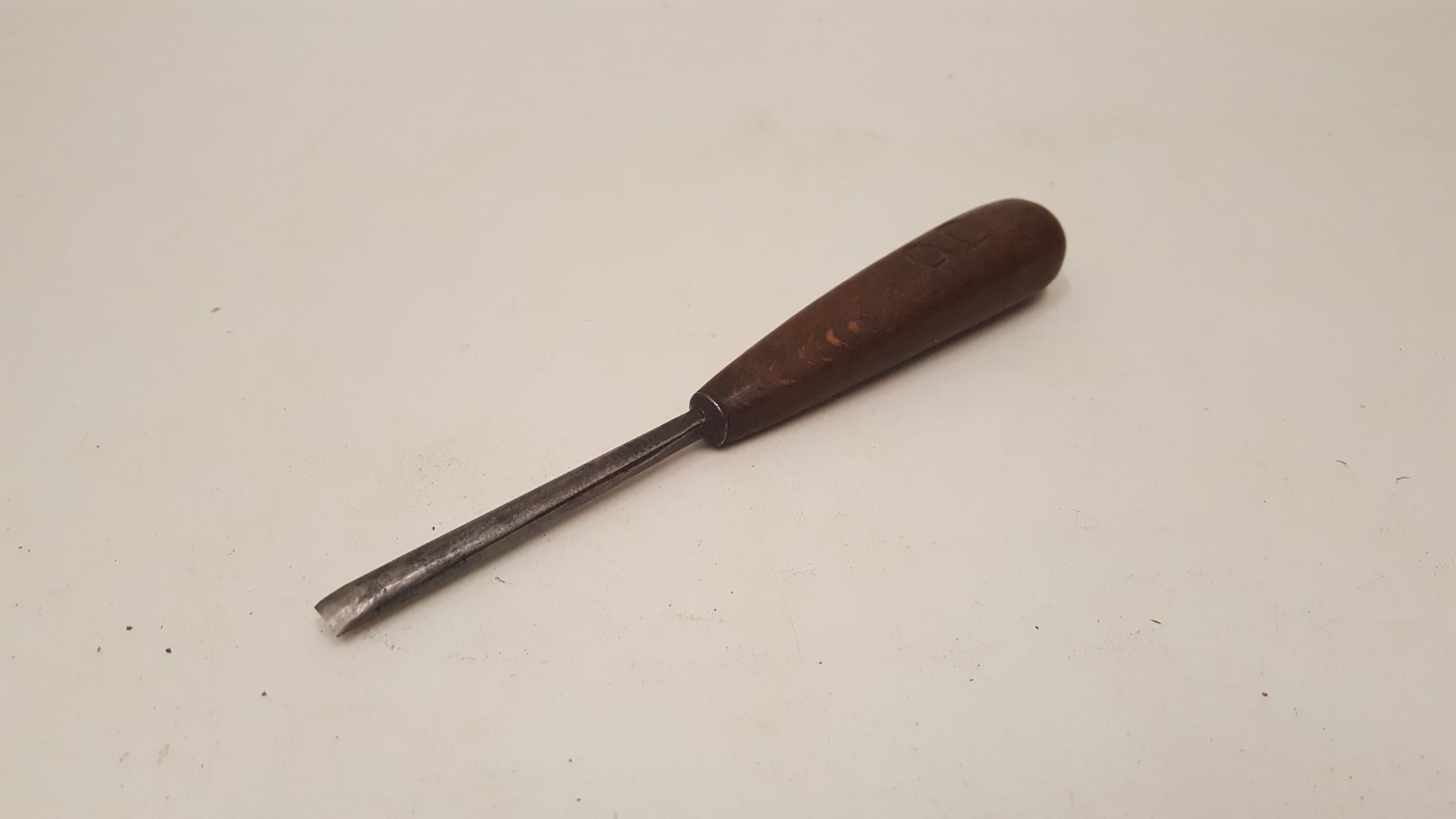 1/4" Vintage Herring Bros Gouge w #5 Sweep 38231