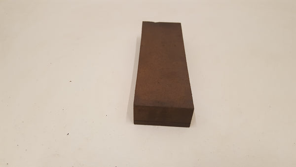 6" x 2" x 1" Vintage Norton India Oil Stone Coarse Grit in Box 38377