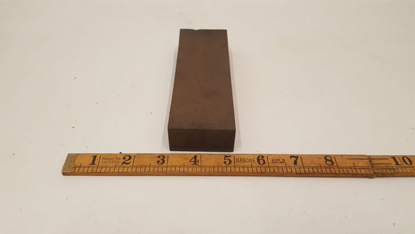 6" x 2" x 1" Vintage Norton India Oil Stone Coarse Grit in Box 38377